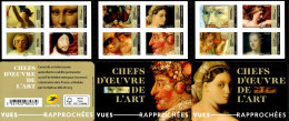 CARNET BC 2190 "CHEFS D'OEUVRE DE L' ART" Autoadhésif. Bas Prix, à SAISIR. - Markenheftchen