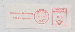 POLITIK - FDP Bundestagsfraktion - Freistempler Bonn, 1965 - Parteien & Wahlen