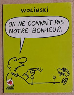 WOLINSKI ON NE CONNAIT PAS NOTRE BONHEUR Ed. SQUARE 1979 Couverture Souple ,brochée - Wolinski