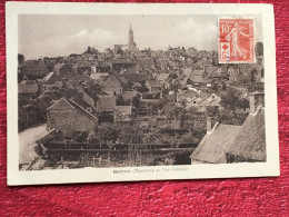 CPA  Gorron [53] Mayenne  VG -Carte Postale-timbre Semeuse Croix Rouge Qui Cote .. - Gorron