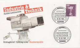 BRD FRG RFA - I+T  Farbfernsehkamera (MiNr: 1134) 1982 - Illustrierter FDC - 1981-1990