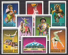 Mongolia MNH Set - Circo