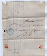 TB 4546 - 1852 - Lettre De M. L. MUZARD, Plombier Mécanicien à PARIS Pour M. DURENNE, Constructeur à PARIS - 1849-1876: Klassieke Periode