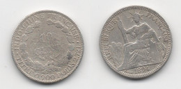 + FRANCE - INDOCHINE    + 10 CENTIMES 1894 + - Indochine