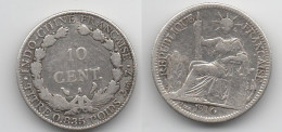 + FRANCE - INDOCHINE    + 10 CENTIMES 1916 + - Indochine