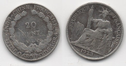 + FRANCE - INDOCHINE    + 20 CENTIMES 1923 + - Indochine