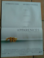 AFFICHE CINEMA FILM APPARENCES + 8 PHOTO EXPLOITATION HARRISON FORD PFEIFFER ZEMECKIS 2000 TBE - Affiches & Posters