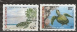 Wallis Et Futuna N° YT 505 Et 506 Neufs  Tortues - Unused Stamps