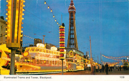 United Kingdom England Blackpool Illuminated Trams - Blackpool