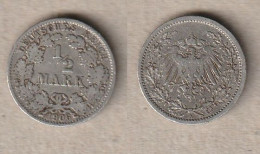 02073) Deutsches Kaiserreich, 1/2 Mark 1906A - 1/2 Mark