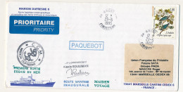 Enveloppe Affr 2,80 Audubon Obl Brest 29/5/1995 - Paquebot Marion Dufresne - Première Sortie Essais En Mer - Other & Unclassified