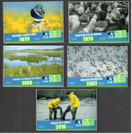 Série 5 Magnets LPO - 100 Ans D'action Pour La Nature - Animals & Fauna