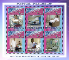 NICARAGUA  SOLIDARITY HOSPITAL INSS, MANAGUA  Sc 2520 MNH 2011 CV$13.50 - Nicaragua