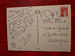 Lettre / Carte   1981 CANJUERS ARMEES - Autres & Non Classés