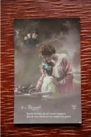 Delcampe - MILITARIA - Patriotique : A ,L'ABSENT - Heimat