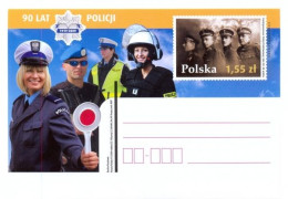 Cp 1502 Poland 90 Years Of Police 2009 - Politie En Rijkswacht