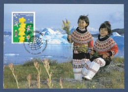 Dänemark-Grönland  2000  Mi.Nr. 355 , EUROPA CEPT Kinder Bauen Sternenturm - Maximum Card - Tasiilaq 9. Maj 2000 - 2000