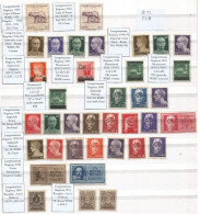 Italy 1944/1945 Regency Lieutenancy Luogotenenza Cpl Issue Regular Mail + Express + Pneumatica + Delivery In 37v MLH * - Mezclas (max 999 Sellos)