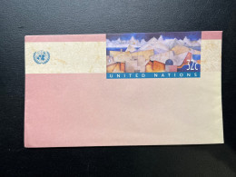 ENVELOPPE ONU UNITED NATIONS 32c / NEUVE - Cartas & Documentos