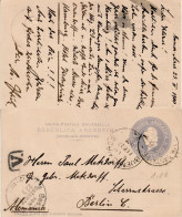 ARGENTINA 1900 POSTCARD SENT TO BERLIN - Covers & Documents