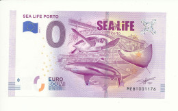 Billet Touristique 0 Euro - SEA LIFE PORTO  - MEBT- 2019-1 - N° 1176 - Altri & Non Classificati