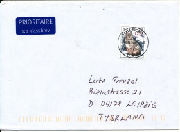 Sweden Cover Sent Air Mail To Germany 13-6-2011 Single Frankerd LYNX - Lettres & Documents