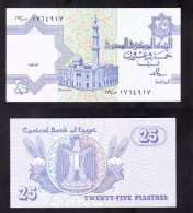 EGITTO 25 PIASTRE  PIK 57A FDS - Egypt