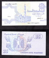 EGITTO 25 PIASTRE  PIK 57C SPL - Egypte