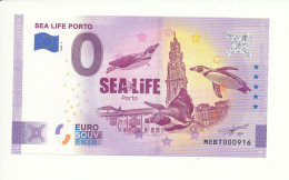 Billet Touristique 0 Euro - SEA LIFE PORTO - MEBT - 2020-2 - N° 916 - Andere & Zonder Classificatie