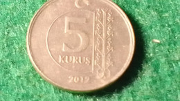 TÜRKİYE 2017--(NİKEL)        5   KURUŞ - Turquie