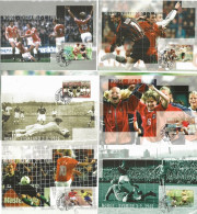 Norway 2002 Norwegian Football 100 Years Anniversary. Mi 1440-1445 In 8 Maximum Cards - Covers & Documents