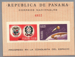 Astronomy Stamps, Satellital ,space Conquest, De La Rue De Colombia, Panama And Italy, Fine Condition Stamp, Panama Mail - Astronomie