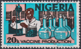 1979 Nigeria ° Mi:NG 283IIY, Sn:NG 301, Yt:NG 324G, Vaccine Production - Brownish Grey Liquid - Nigeria (1961-...)