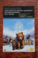 CINEMA : Frère Des Ours - Manifesti Su Carta