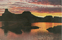 SUNSET AT LAKE POWELL - Lake Powell