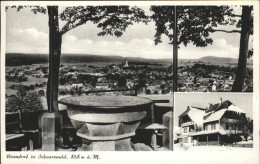 41394121 Bonndorf Schwarzwald Panorama Gasthof Zum Bahnhof Bonndorf Schwarzwald - Bonndorf