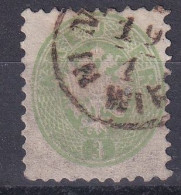 MiNr. 31 Österreich 1863/1864. Freimarken: Doppeladler - Gestempelt - Gezähnt: 9 1/2 - Gebraucht