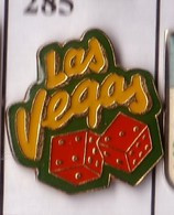 FF285 Pin's Ville  LAS VEGAS USA JEUX DE Dés Poker  Achat Immédiat - Spelletjes