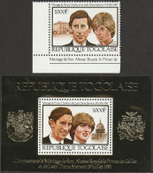 THEMATIC ROYAL HOUSES:  ROYAL WEDDING BETWEEN PRINCE CHARLES AND LADY DIANA SPENCER  1v+MS  -  TOGO - Familles Royales