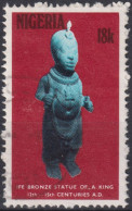 1978 Nigeria ° Mi:NG 352, Sn:NG 369, Yt:NG 360, Bronze Statue, Nigerian Antiquities - Nigeria (1961-...)