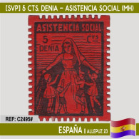 C2495# España [SVP] 5 Cts. Denia. Asistencia Social (MH) - Emisiones Repúblicanas