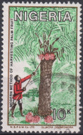 1986 Nigeria ° Mi:NG 477, Sn:NG 491, Yt:NG 489, Coconut Harvest, Kokosnussernte - Nigeria (1961-...)