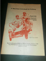 Moto Cross Leutersbach 16.07.1978 , Motocross , Rennsport , DDR , Programm , Rennprogramm , Programmheft , Program !!! - Motorräder