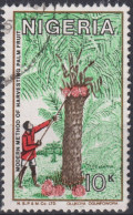 1986 Nigeria ° Mi:NG 477, Sn:NG 491, Yt:NG 489, Coconut Harvest, Kokosnussernte - Nigeria (1961-...)