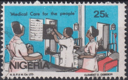 1986 Nigeria ° Mi:NG 480, Sn:NG 494, Yt:NG 492, Medical Care For The People, Culture, Nature And Economy - Nigeria (1961-...)