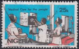 1986 Nigeria ° Mi:NG 480, Sn:NG 494, Yt:NG 492, Medical Care For The People, Culture, Nature And Economy - Nigeria (1961-...)