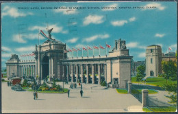 Princes' Gates, Eastern Entrance To Canadian National Exhibition, Toronto, Ontario - Posted 1956 - Toronto