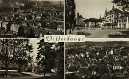 DIFFERDANGE - 1. Vue Générale  2. Place Du Marché   3. LE Parc  4. Panorama - Differdingen