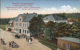 41392956 Langenhessen Gasthof Kutschen Langenhessen - Werdau