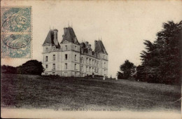 TIERCE     ( MAINE ET LOIRE )     CHATEAU DE LA BESNERIE    ( PETIT PLI EN BAS , A DROITE ) - Tierce